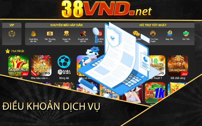 điều khoản dịch vụ